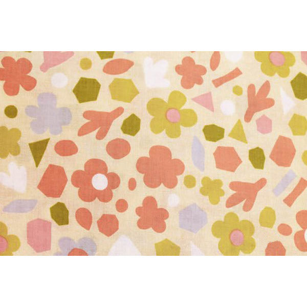 Tissu Japonais Sulata - Crème | Moshi Moshi Boutique Paris