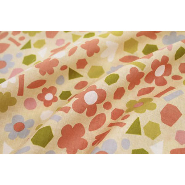 Tissu Japonais Sulata - Crème | Moshi Moshi Boutique Paris