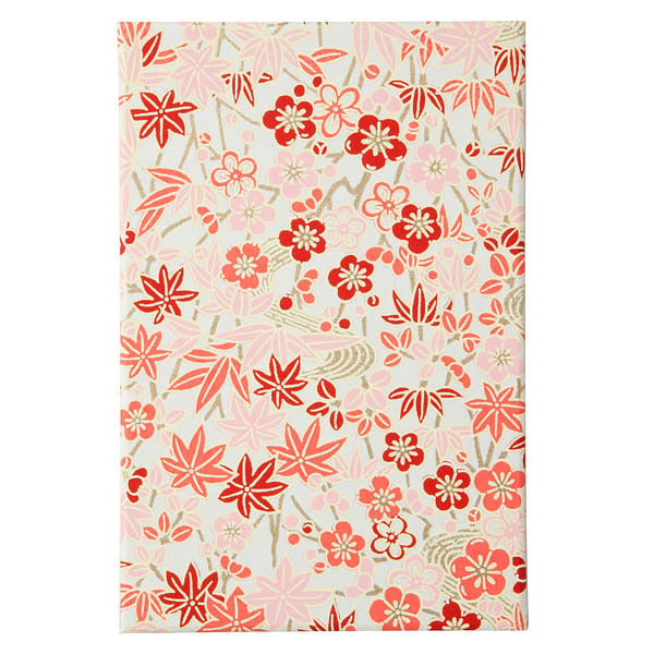 Carnet Yuzen Stampbook Vermillon - Shogado | Moshi Moshi Paris