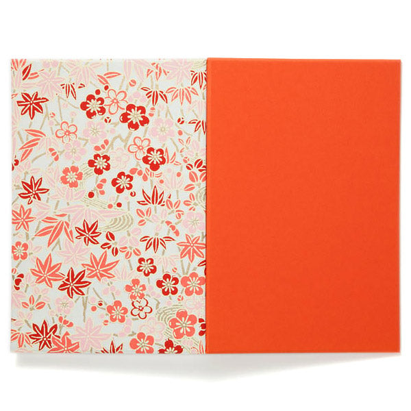Carnet Yuzen Stampbook Vermillon - Shogado | Moshi Moshi Paris