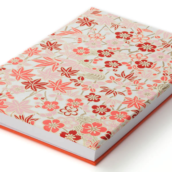 Carnet Yuzen Stampbook Vermillon - Shogado | Moshi Moshi Paris