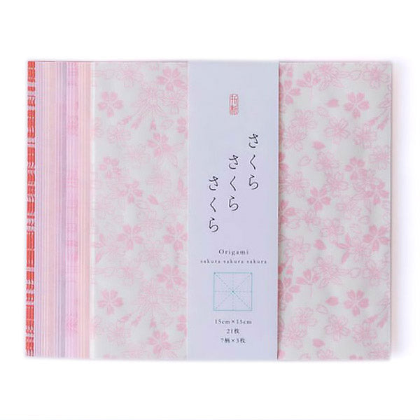 Papier Origami Japonais - Sakura | Moshi Moshi Paris Japon