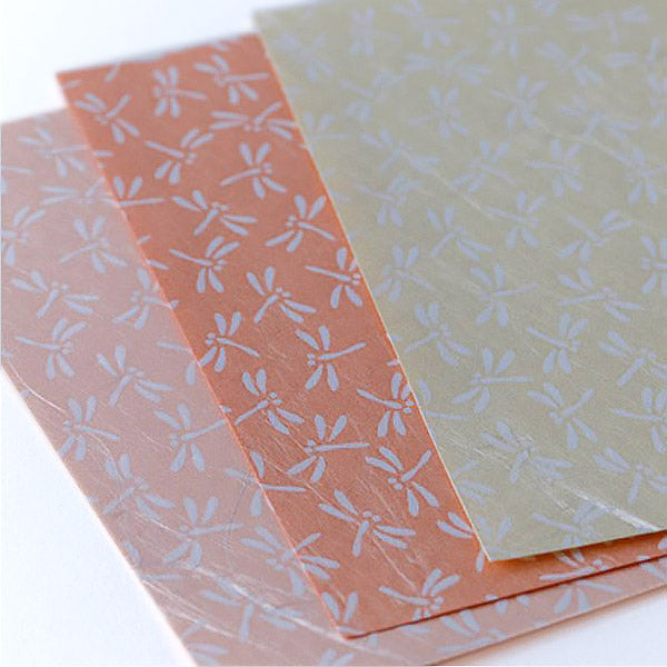 Papier Origami - Libellule | Moshi Moshi Papeterie Japonaise Paris 