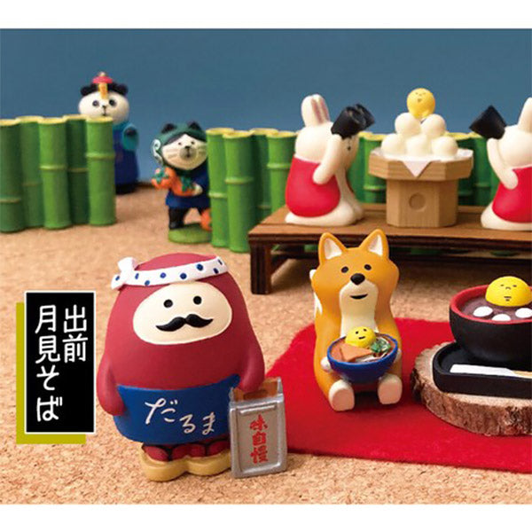 Mini Figurine Daruma Delivery - Japan | Moshi Moshi Paris
