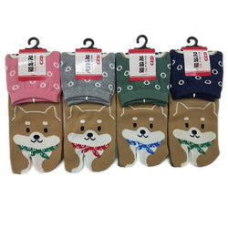 Chaussette Tabi Baby Shiba  - Made in Japan | Moshi Moshi Paris