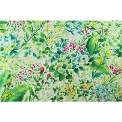 Tissu Japonais Hozumi - Motif Fleur | Moshi Moshi Paris