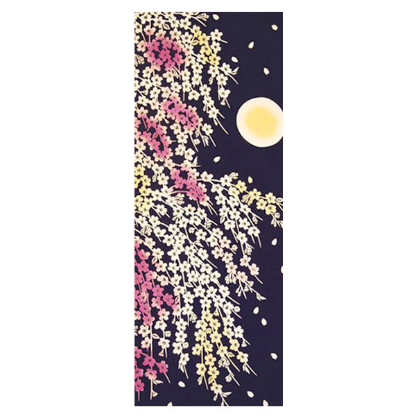Tenugui Sakura Night - Made in Japan | Moshi Moshi Paris
