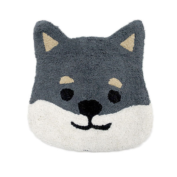 Mini Tapis & Descente de Lit Mame - Shiba Gris | Moshi Moshi Paris