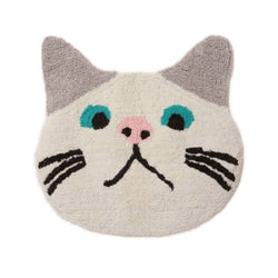 Mini Tapis & Descente de Lit Mame - Chat | Moshi Moshi Paris Japon