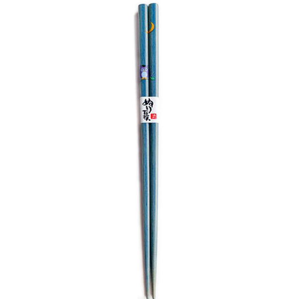 Baguette Hiboux Bleu - Made in Japan | Moshi Moshi Paris