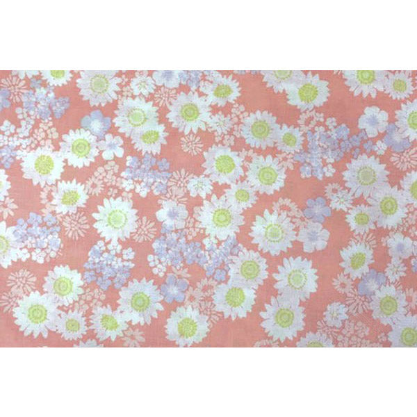 Tissu Japonais Piro - Rose | Moshi Moshi Paris Boutique