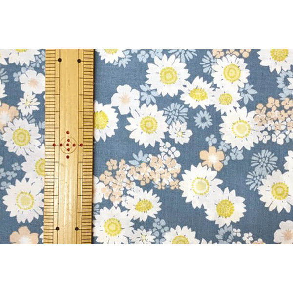 Tissu Japonais Piro - Navy | Moshi Moshi Paris Boutique