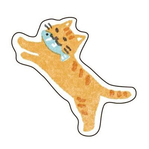 Stickers Box Kazuki Chat - Made in Japan | Moshi Moshi Paris