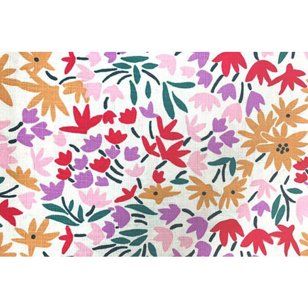 Tissu Japonais Izo - Rose | Moshi Moshi Paris Boutique