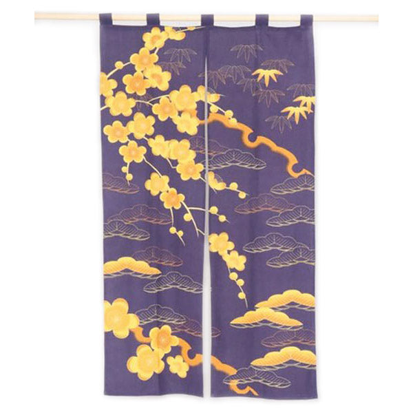 Noren Umé Doré - Déco Japonaise | Moshi Moshi Paris