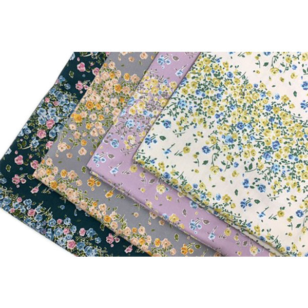 Tissu Japonais Watercolor - Ivoire | Moshi Moshi Paris 1er