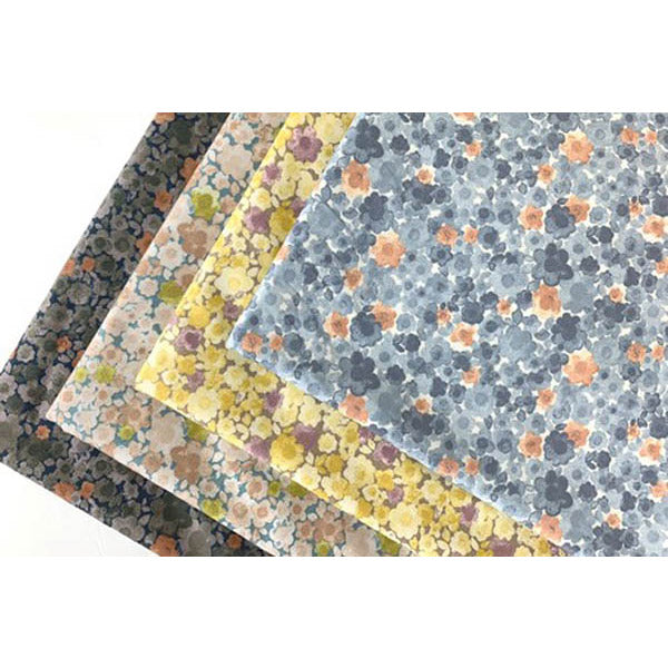 Tissu Japonais Watercolor - Rose | Moshi Moshi Boutique Paris