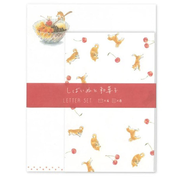 Papier Lettre & Enveloppe Shiba - Kawaii et Design | Moshi Moshi 