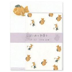 Papier Lettre & Enveloppe - Shiba Taiyaki | Moshi Moshi Paris Japon