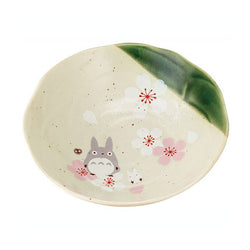Assiette Totoro Sakura - Vaisselle Studio Ghibli | Moshi Moshi Paris