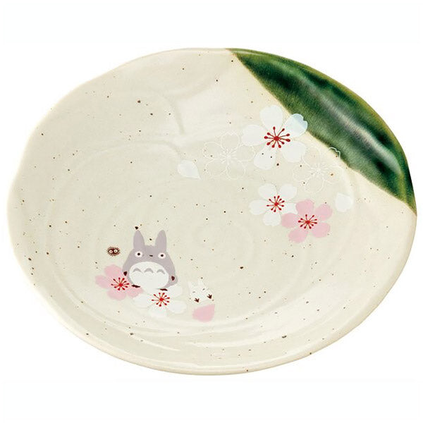 Assiette Totoro Sakura - Vaisselle Studio Ghibli | Moshi Moshi Paris