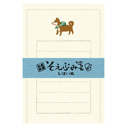 Papier Lettre & Enveloppe Shiba Inu - Made in Japan | Moshi Moshi 