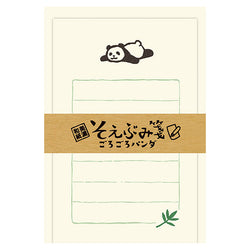 Set Mini Papier Lettre & Enveloppe - Panda | Moshi Moshi Paris