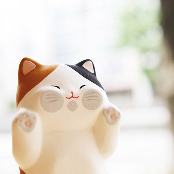 Chat Tête Aplati - Décoration Kawaii Japon | Moshi Moshi Paris