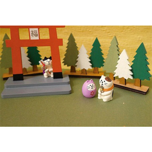 Mini figurine japonaise Chat - Kawaii | Moshi Moshi Paris
