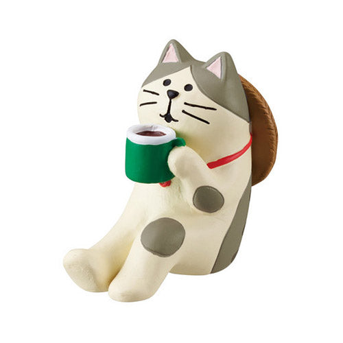 Mini Figurine - Chat Noir Randonnée