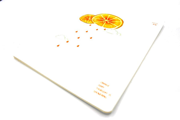 cahier kawaii orange - Moshi Moshi Boutique Paris