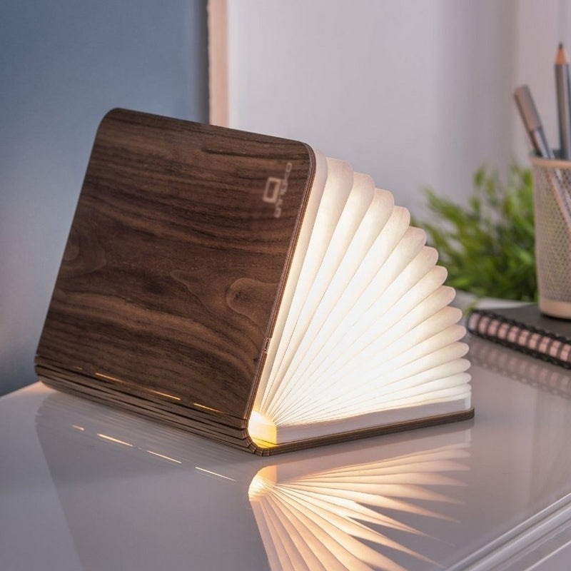 Lampe Livre Lumineux Led en Noyer