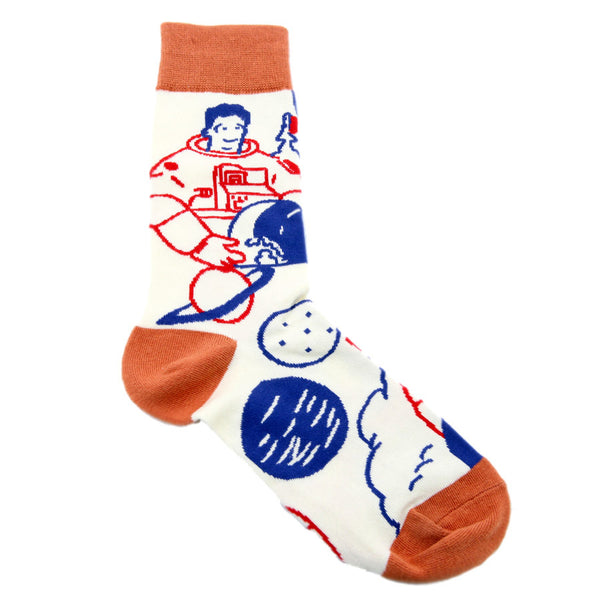 Chaussette Grafy - Astronaute