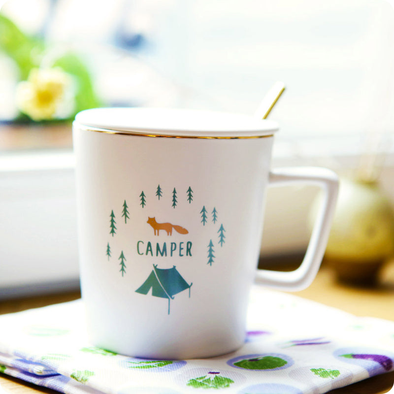 Tasse Kawaii Animaux - Renard Camper | Moshi Moshi Cadeaux