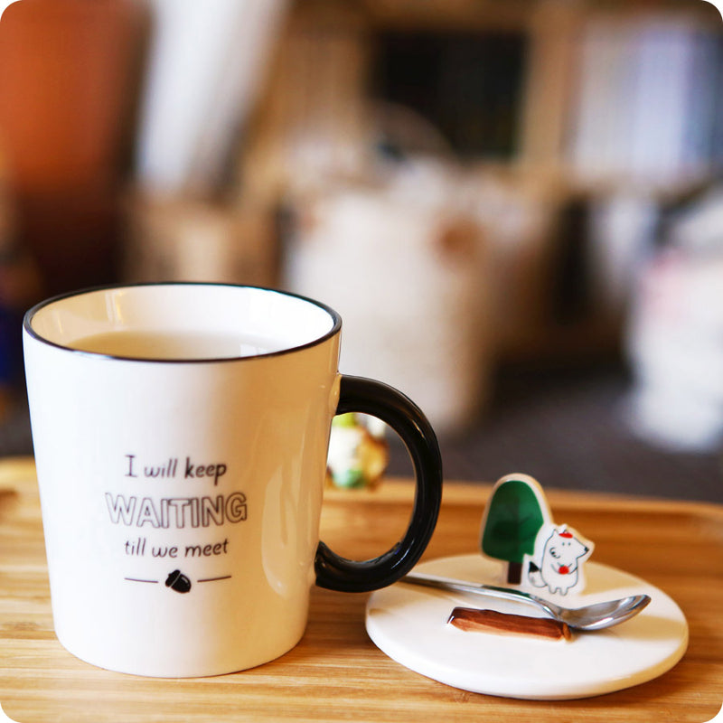 Tasse Support Portable, Kawaii Ecureuil | Moshi Moshi Cadeaux