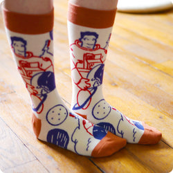 Chaussette Grafy - Astronaute