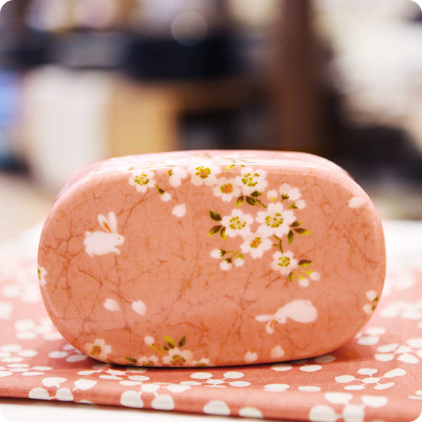 Boite Bento Usagi Sakura Rose, Lapin | Moshi Moshi Paris Japon