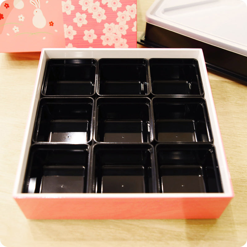 Bento box Carré Hanami - Nouvel An | Moshi Moshi Paris 1er