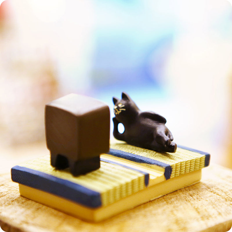 Figurine chat - support portable | Moshi Moshi Japon Paris