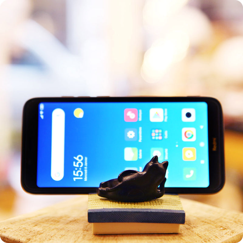 Figurine chat - support portable | Moshi Moshi Japon Paris