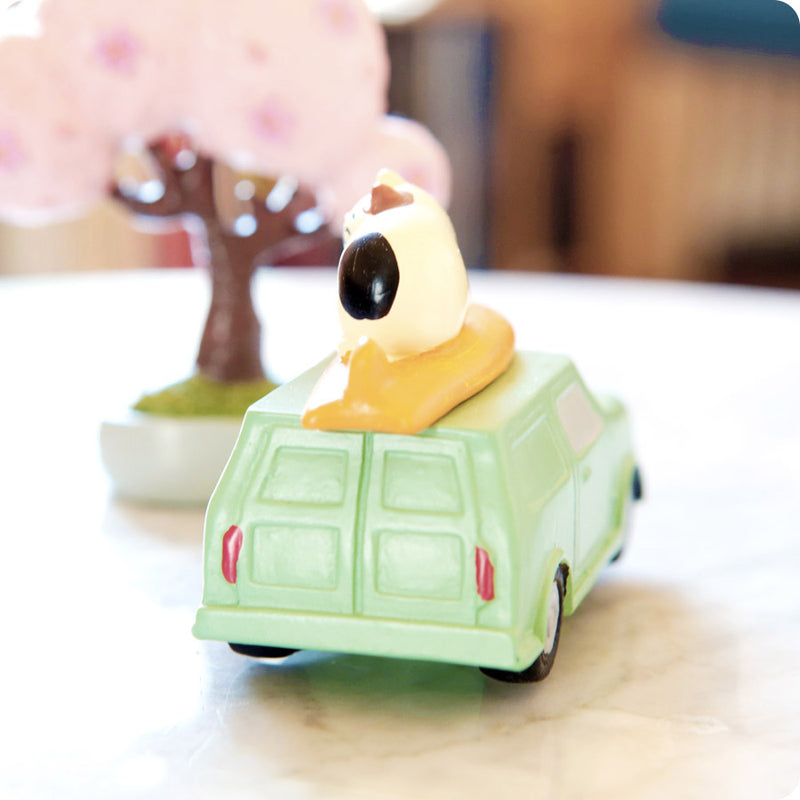 Mini Figurine Japonaise Chat Voiture Kawaii | Moshi Moshi 