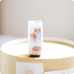 Masking Tape Shiba & Chat - Lunch Time | Moshi Moshi Paris