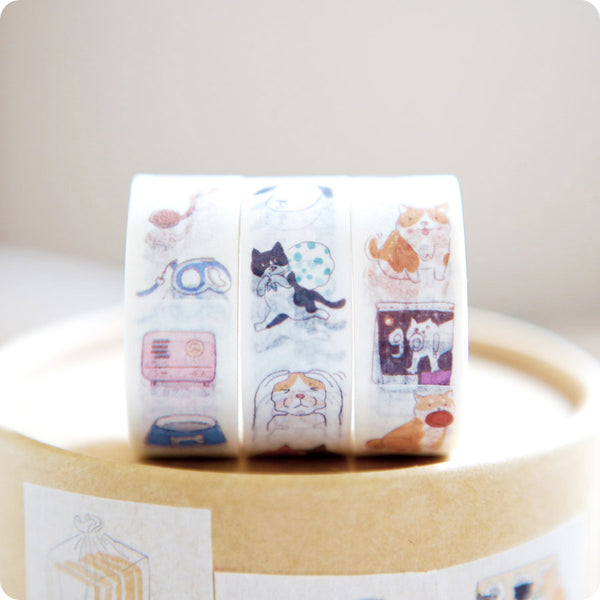 Washi Tape Kawaii - Chat | Moshi Moshi Paris