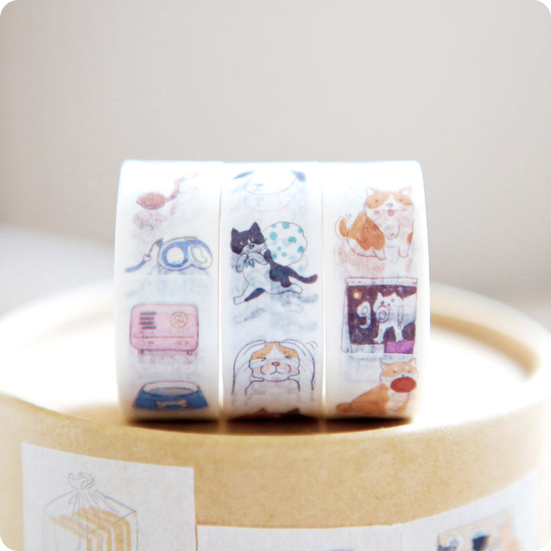 Washi Tape Kawaii - Chat | Moshi Moshi Paris