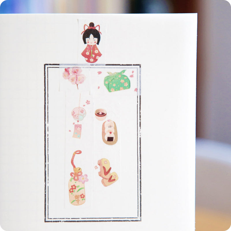 Masking Tape Japan - Kokeshi Kawaii | Moshi Moshi Paris