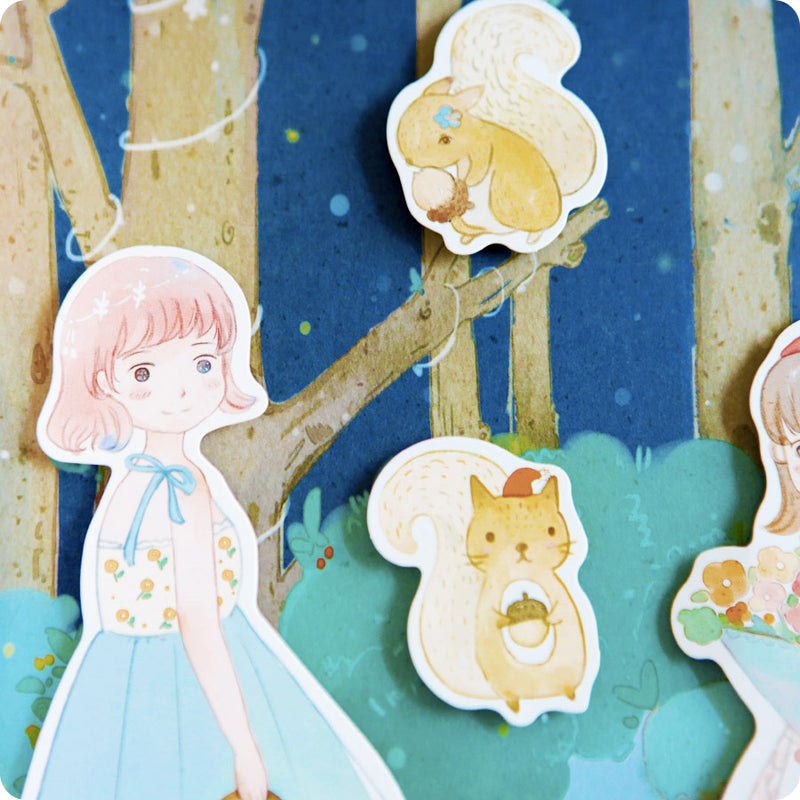 Coffret Papeterie Lapin Rose - Kawaii | Moshi Moshi Paris
