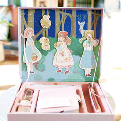 Coffret Papeterie Lapin Rose - Kawaii | Moshi Moshi Paris