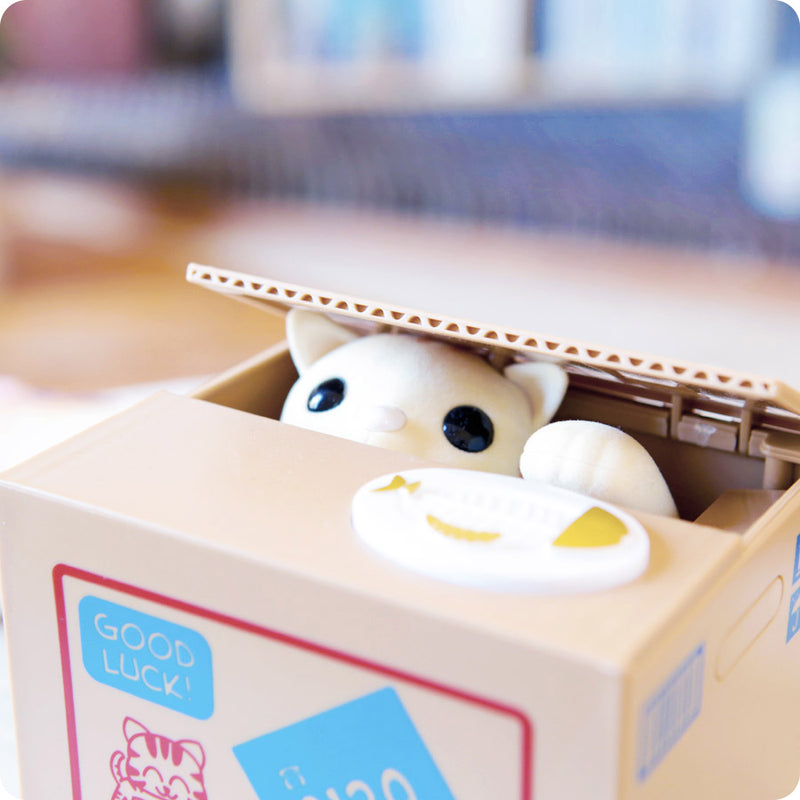 Tirelire Chat Voleur Attrape pièce, Kitty Bank - fun | Moshi Moshi