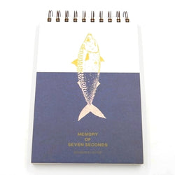 Sketchbook Kawaii - Poisson | Moshi Moshi Papeterie Paris Japon
