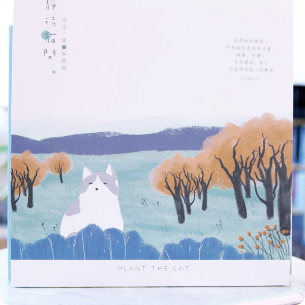 Sketchbook Kawaii Chat - Automne | Moshi Moshi Paris